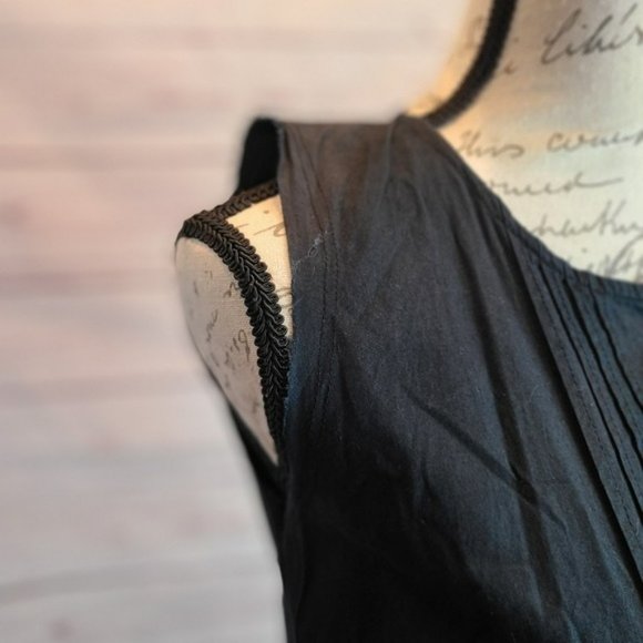 ♡3/$30♡ Plenty by Tracy Reese Black Mod Mini Dress - Picture 4 of 8